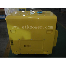 6kw Silent Diesel Engine with Yellow Colour